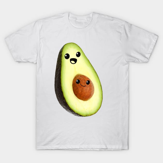 avocado faces T-Shirt by mystudiocreate